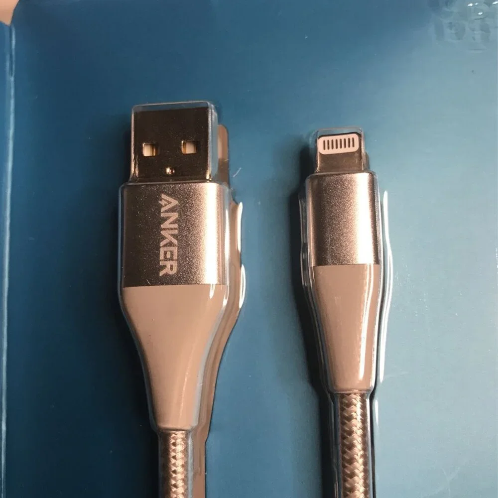 Anker Powerline+ II USB-A With Lightning Connector 6FT - Silver - BRAND NEW